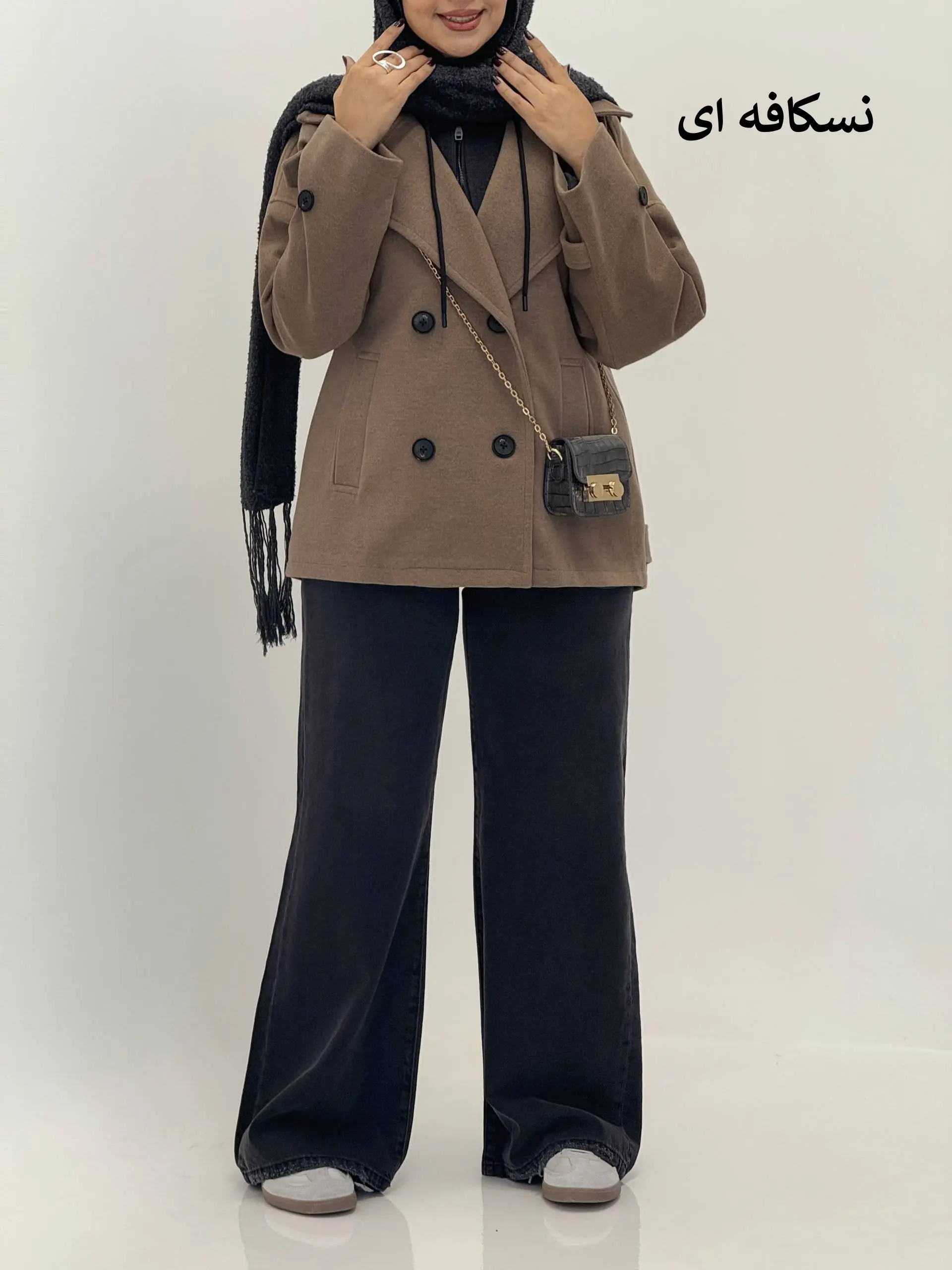 3673-پالتو فوتر مینیمال